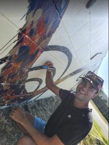 Cherburg mural artist